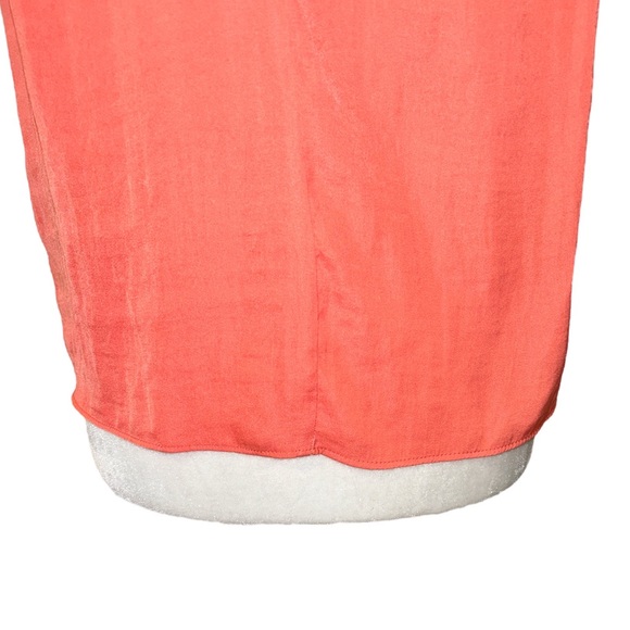 NWT JOIE Orange High Neck Sleeveless Tank Top - S - Picture 7 of 11
